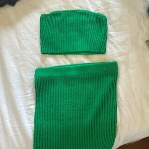 Princess Polly Green Sweater Set